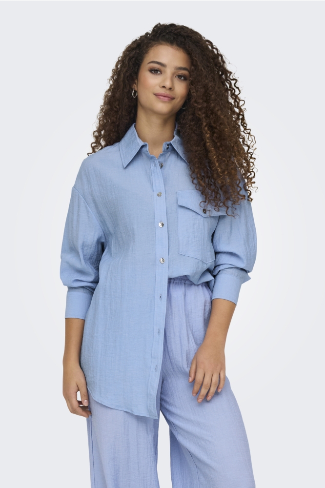 ONLTANIA LIFE LS SHIRT WVN 15340270 Serenity
